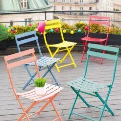 Chaise De Jardin Pliante Greensboro Groseille -Hespéride 00W004077C