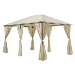 Rideaux Pour Tonnelle Santorini Écru