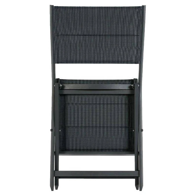 Lot De 4 Chaises De Jardin Pliantes Allure Poivre & Graphite 4 Lot De 4 Chaises De Jardin Pliantes Allure Poivre & Graphite – Image 4