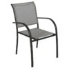 Fauteuil De Jardin Empilable Piazza Galet & Graphite