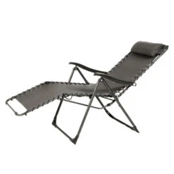 Fauteuil Relax De Jardin Silos Anthracite -Hespéride 00W007903D