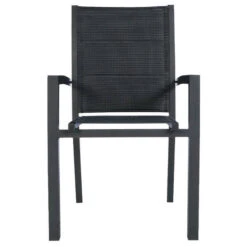 Fauteuil De Jardin Empilable Allure Gris Poivre & Graphite -Hespéride 00W007936E
