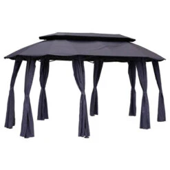 Rideaux Pour Tonnelle Maldives Ardoise