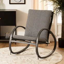 Fauteuil à Bascule Nevada Graphite -Hespéride 00W074366E