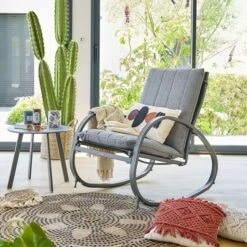 Fauteuil à Bascule Nevada Graphite -Hespéride 00W074366F