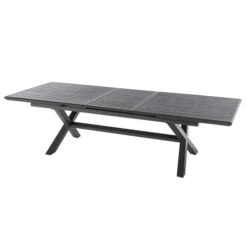 Table De Jardin Extensible Axiome Ardoise Granitée -Hespéride 00W074399C