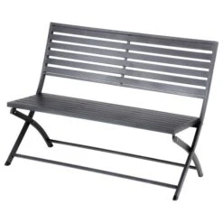Banc De Jardin Pliant Olbia Graphite -Hespéride 00W074427C