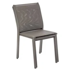 Chaise De Jardin Empilable Essentia Wengé & Tonka -Hespéride 00W075454C