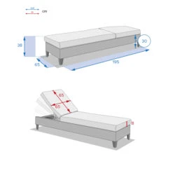 Lit De Piscine Malta Terre D'ombre -Hespéride 00W075596I