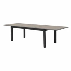 Table De Jardin Extensible Allure Effet Bois Muscade & Graphite 15 Table De Jardin Extensible Allure Effet Bois Muscade & Graphite -Hespéride 00W077813E
