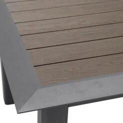 Table De Jardin Extensible Allure Effet Bois Muscade & Graphite 16 Table De Jardin Extensible Allure Effet Bois Muscade & Graphite -Hespéride 00W077813F