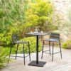 Table Haute De Jardin Phuket Graphite