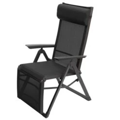 Fauteuil De Jardin Inclinable Decima Anthracite & Graphite -Hespéride 00W077925C