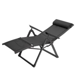 Fauteuil De Jardin Inclinable Decima Anthracite & Graphite -Hespéride 00W077925D