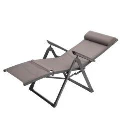 Fauteuil De Jardin Inclinable Decima Noisette & Praline -Hespéride 00W077926D