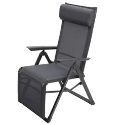 Fauteuil De Jardin Inclinable Decima Ardoise & Gris Quartz -Hespéride 00W077927C
