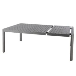 Table De Jardin Extensible Carrée Paradize Graphite 17 Table De Jardin Extensible Carrée Paradize Graphite -Hespéride 00W077948F