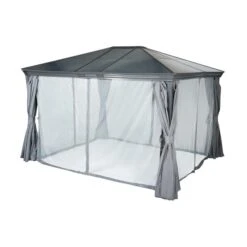 Moustiquaire De Pergola Belize Ardoise