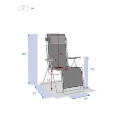 Fauteuil Relax De Jardin Silos Grenade 13 Fauteuil Relax De Jardin Silos Grenade -Hespéride 00W080005G
