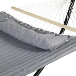 Toile De Hamac Matelassé Akio Gris Perle -Hespéride 00W080030C