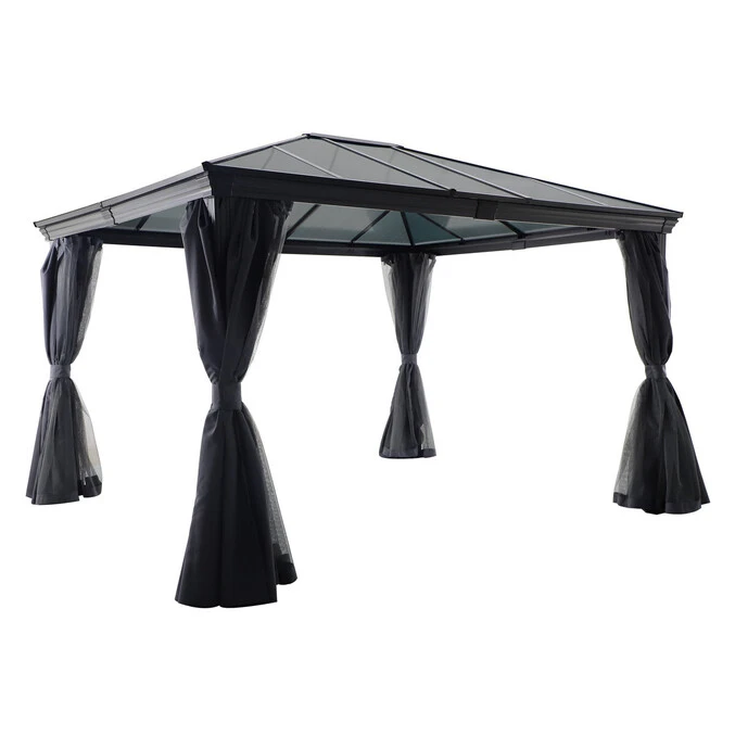 Pergola Belize Graphite 2 Pergola Belize Graphite – Image 2