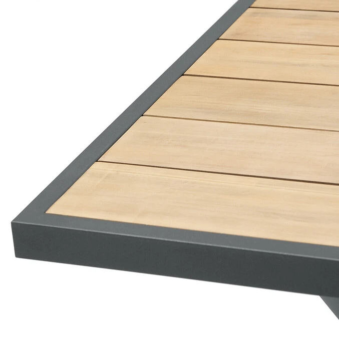 Table De Jardin Rectangulaire Emperia Acacia & Graphite 4 Table De Jardin Rectangulaire Emperia Acacia & Graphite – Image 4