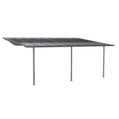 Pergola Adossée Belize Graphite -Hespéride 00W080088C