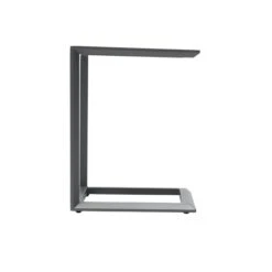 Table D'appoint De Jardin Carrée Évasion Graphite -Hespéride 00W080232E