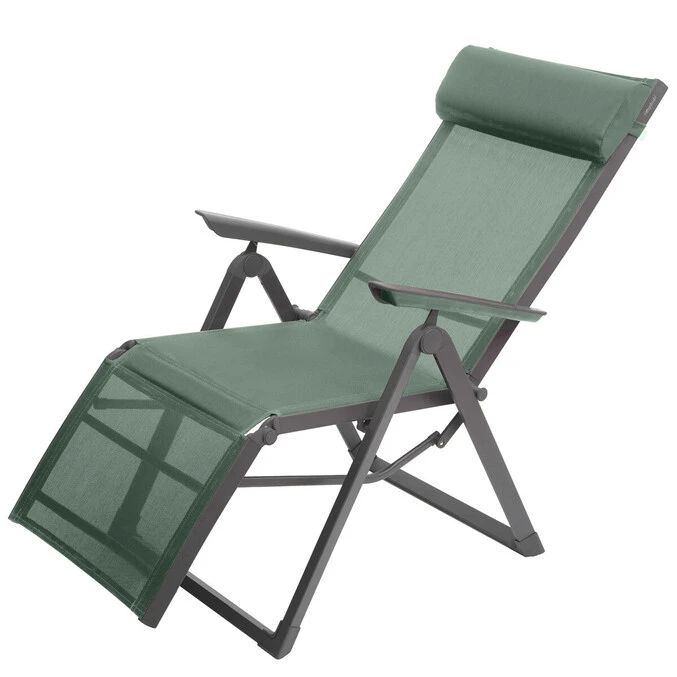 Fauteuil De Jardin Inclinable Decima Vert Olive & Graphite 2 Fauteuil De Jardin Inclinable Decima Vert Olive & Graphite – Image 2