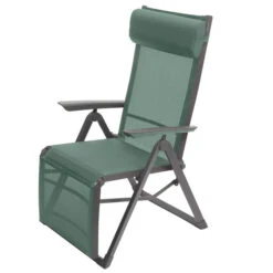 Fauteuil De Jardin Inclinable Decima Vert Olive & Graphite 8 Fauteuil De Jardin Inclinable Decima Vert Olive & Graphite -Hespéride 00W080238C