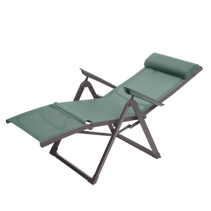Fauteuil De Jardin Inclinable Decima Vert Olive & Graphite 4 Fauteuil De Jardin Inclinable Decima Vert Olive & Graphite – Image 4