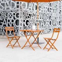 Lot De 2 Chaises De Jardin Pliantes Greensboro Terre Battue -Hespéride 00W084945H