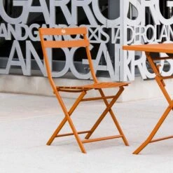 Lot De 2 Chaises De Jardin Pliantes Greensboro Terre Battue -Hespéride 00W084945I