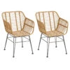 Lot De 2 Fauteuils De Jardin Lambada Sésame