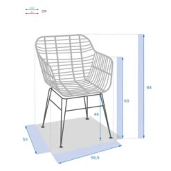 Lot De 2 Fauteuils De Jardin Lambada Sésame -Hespéride 00W085047D