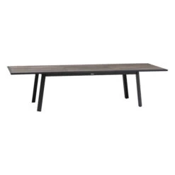 Table De Jardin Extensible Pavane Graphite & Pécan -Hespéride 00W085050C