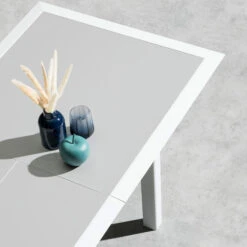 Table De Jardin Extensible Allure Gris & Blanc -Hespéride 00W085055D