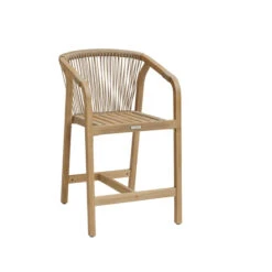 Lot De 2 Fauteuils Hauts De Jardin Papouasie Acacia & Taupe 7 Lot De 2 Fauteuils Hauts De Jardin Papouasie Acacia & Taupe -Hespéride 00W085082C