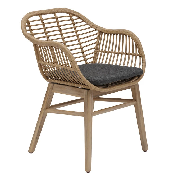 Lot De 2 Fauteuils De Jardin Turia Acacia 2 Lot De 2 Fauteuils De Jardin Turia Acacia – Image 2