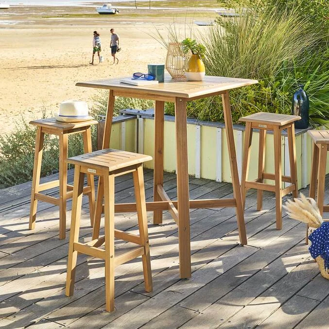 Table Haute De Jardin Tiwi Acacia 1 Table Haute De Jardin Tiwi Acacia