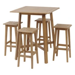 Table Haute De Jardin Tiwi Acacia 9 Table Haute De Jardin Tiwi Acacia -Hespéride 00W085114C