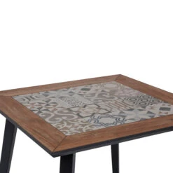Table De Jardin Bistro Lambada Céramique & Graphite -Hespéride 00W085115C