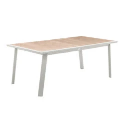 Table De Jardin Extensible Pavane Lin & Blanc -Hespéride 00W085118C