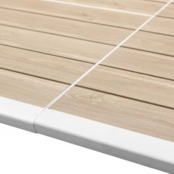 Table De Jardin Extensible Pavane Lin & Blanc -Hespéride 00W085118F