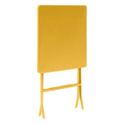 Table Haute Pliante De Jardin Greensboro Jaune Moutarde -Hespéride 00W085153D