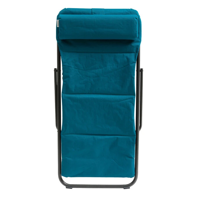 Chilienne De Jardin Pliante Jubba Bleu Canard & Graphite 6 Chilienne De Jardin Pliante Jubba Bleu Canard & Graphite – Image 6