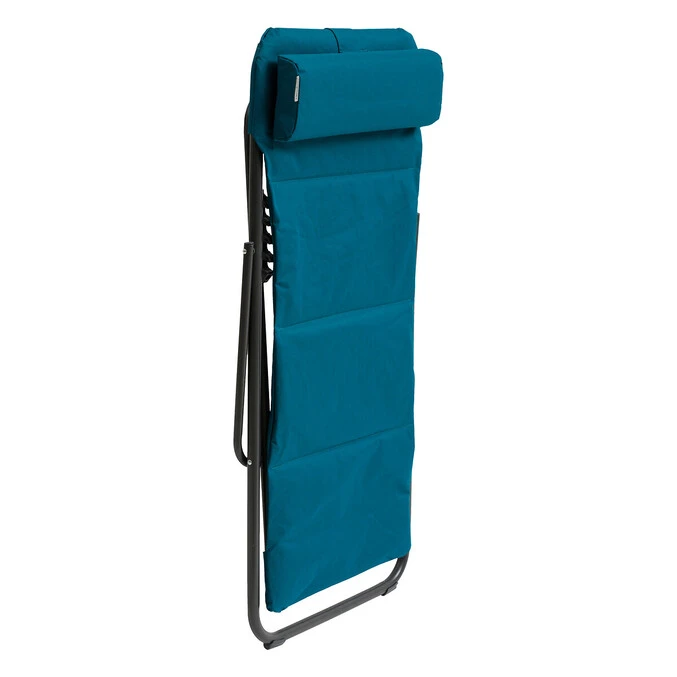 Chilienne De Jardin Pliante Jubba Bleu Canard & Graphite 7 Chilienne De Jardin Pliante Jubba Bleu Canard & Graphite – Image 7