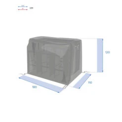 Housse De Protection Hambo Pour Table Haute -Hespéride 00W085195C