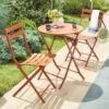 Table De Jardin Pliante Ronde Greensboro Ambre