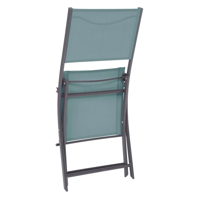 Lot De 4 Chaises De Jardin Pliantes Modula Vert Jade & Graphite 3 Lot De 4 Chaises De Jardin Pliantes Modula Vert Jade & Graphite – Image 3